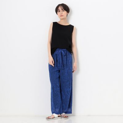〔　＋サイズ　〕　【洗える】プレーティング　タンクトップ（７８２１ＥＣ１３）