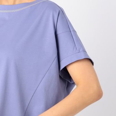 〔　＋サイズ　〕　【洗える】ラメステッチ　プルオーバー（７８２１ＥＣ１４）