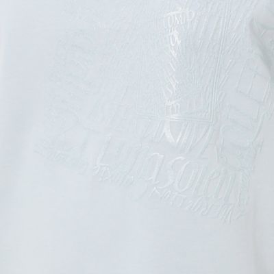 〔　＋サイズ　〕　プレーティング天竺　スクエアプリント（７８２１ＥＤ０１）