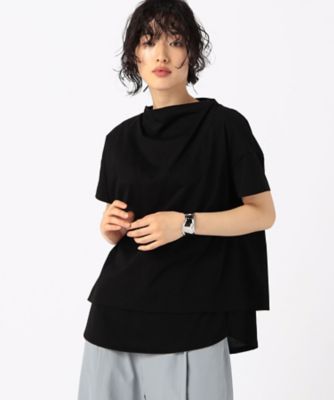 〔　＋サイズ　〕　　プレーティング天竺　コンビＴシャツ（７８２１ＥＧ１４）