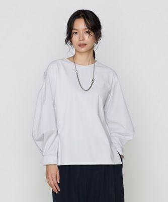 Gabardine K.T+ (Women/大きいサイズ)/ギャバジンケーティープラス 〔　＋サイズ　〕　ポンチ　袖パフカットソー（７８２１ＥＫ０２）