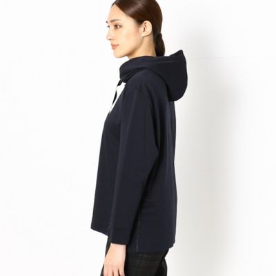 〔＋サイズ〕【ウォッシャブル】ポンチ　キラキラステッチ　フーディ（７８２１ＥＷ０５）