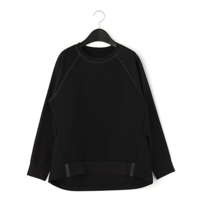 〔＋サイズ〕【ウォッシャブル】キルティング風　切り替えプルオーバー（７８２１ＥＹ０１）
