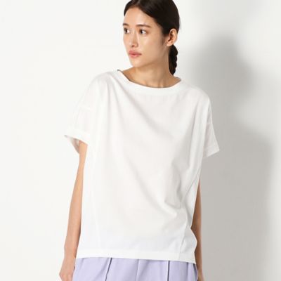 ＜三越伊勢丹/公式＞【SALE】【送料無料】Gabardine K.T+ (Women/大きいサイズ)/ギャバジンケーティープラス 〔＋サイズ〕ラメステッチ プルオーバー シロ トップス【三越伊勢丹/公式】