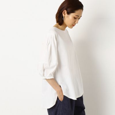 〔＋サイズ〕【洗える】ドッキングプルオーバー（７８２１ＥＹ１７）