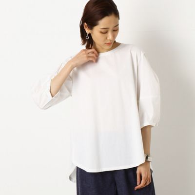 〔＋サイズ〕【洗える】ドッキングプルオーバー（７８２１ＥＹ１７）