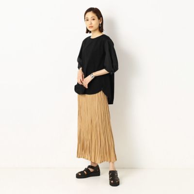 〔＋サイズ〕【洗える】ドッキングプルオーバー（７８２１ＥＹ１７）