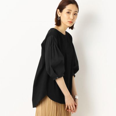 〔＋サイズ〕【洗える】ドッキングプルオーバー（７８２１ＥＹ１７）