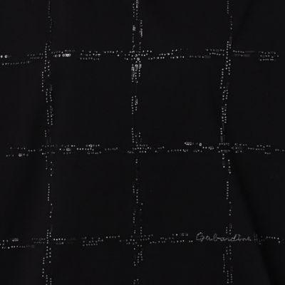 〔＋サイズ〕【洗える】プレーティング天竺　チェック柄刺繍プルオーバー（７８２１ＥＹ２１）