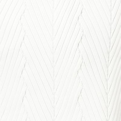 〔　＋サイズ　〕　ふわっとポリエステル　ヘリンボーン柄ニット（７８３０ＩＣ０１）