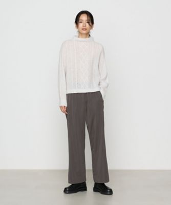 【一部店舗限定】〔　＋サイズ　〕　ウールタムヤーン　マシュマロニット（７８３１ＩＩ０７）