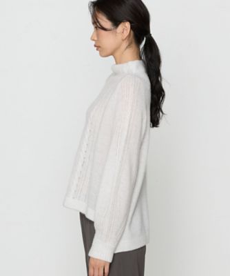 【一部店舗限定】〔　＋サイズ　〕　ウールタムヤーン　マシュマロニット（７８３１ＩＩ０７）