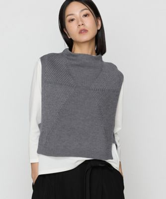 S.S. DALEY ダイヤモンド柄ニットベスト ニット ダイヤ柄 ベスト メンズ(M チャコール): 東京シャツ公式通販
