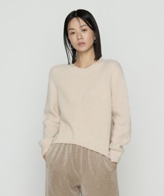 ＜Gabardine K.T+ (Women/大きいサイズ)＞〔　＋サイズ　〕　ウールタムヤーン　　マシュマロニット（７８３２ＩＭ０３）