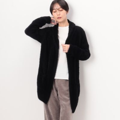 Gabardine K.T+ (Women/大きいサイズ)/ギャバジンケーティープラス 〔 +サイズ 〕 フェザーヤーン ガウンパーカ(7834IE08)
