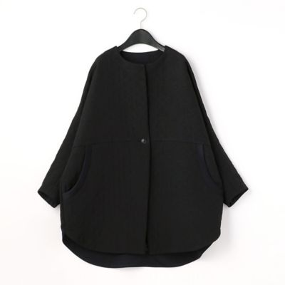 ＜Gabardine K.T+ (Women/大きいサイズ)＞〔＋サイズ〕コクーンシルエット　ブルゾン（７８７５ＪＷ０２）