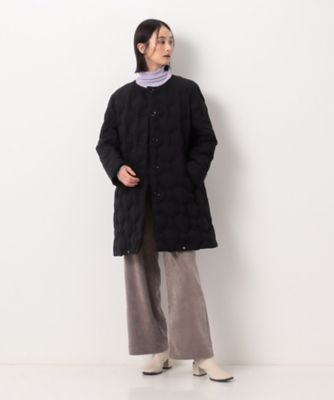 ＋サイズ 〕 ダイヤ柄 ダウンコート（7881UE01） | Gabardine 