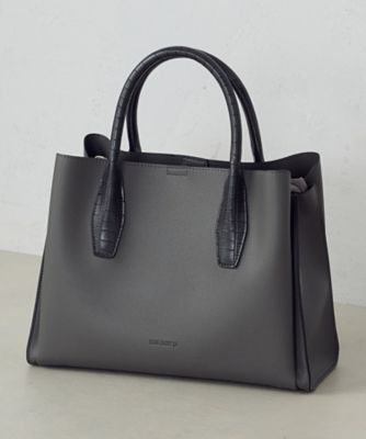 型押しハンドルバッグ（９５２０ＢＫ１７）