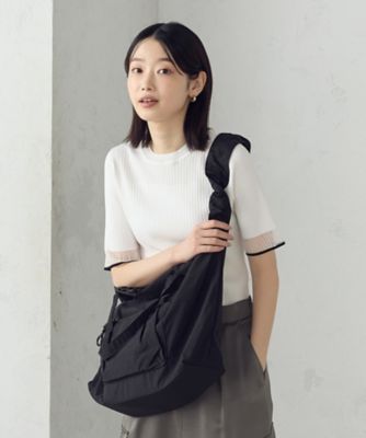 MONO COMME CA (Women)/モノコムサ ２ＷＡＹ　ギャザーショルダートート（９５２０ＢＫ２４）