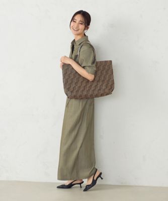 雑材トートバッグ（９５２０ＢＫ４４）