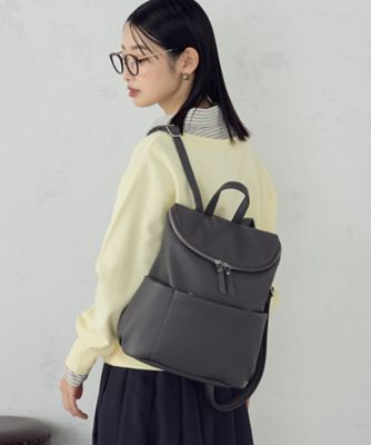 MONO COMME CA (Women)/モノコムサ Ａ４サイズ対応　タックリュック（９５２０ＢＯ０３）