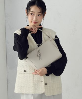 ロゴプレート ミニショルダー（9520BO20） | MONO COMME CA