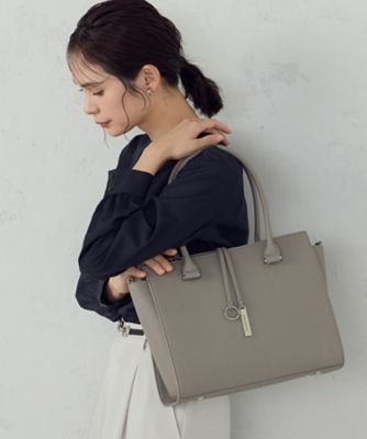 はなみ様　ご依頼分　トートグレー ロゴプレートトート（9520BO22） | MONO COMME CA (Women