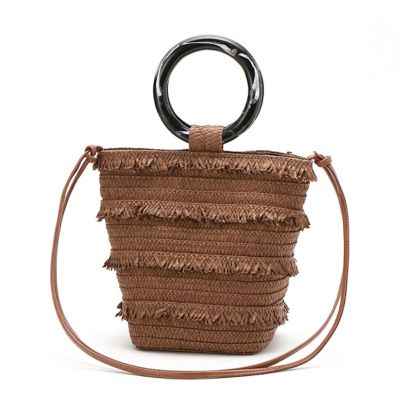 ２ｗａｙ べっ甲調ハンドル フリンジ かごバッグ ９５２０ｂｔ０８ 三越伊勢丹オンラインストア 公式