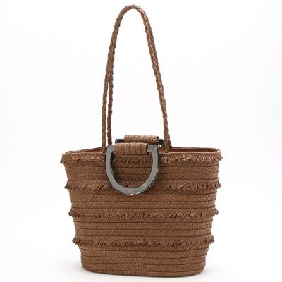 ２ｗａｙ べっ甲調ハンドル フリンジ カゴバッグ ９５２０ｂｔ０９ 三越伊勢丹オンラインストア 公式