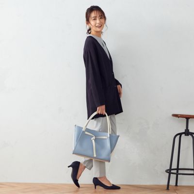 ベルト使い　軽量トートバッグ（９５２０ＢＹ１０）