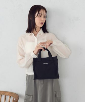 キャンバスミニトート（9530BK01） | MONO COMME CA (Women