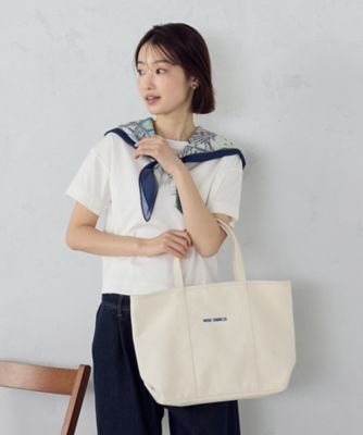 ＜MONO COMME CA (Women)＞キャンバス　トートバック（９５３０ＢＯ１２）