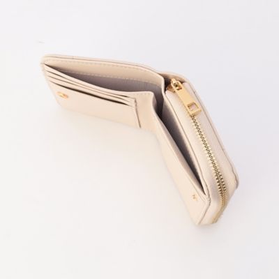 キルティングデザイン　ラウンド２つ折り財布（９５３０ＷＥ０２）
