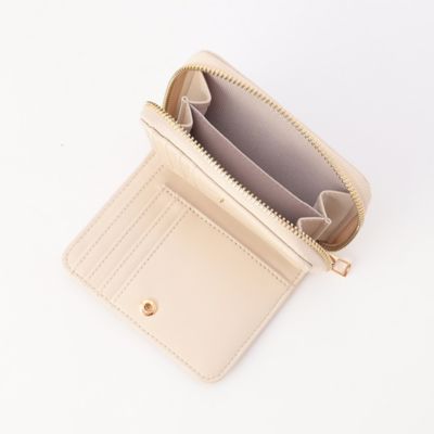 キルティングデザイン　ラウンド２つ折り財布（９５３０ＷＥ０２）