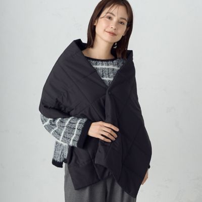【SALE】MONO COMME CA (Women)/モノコムサ 2wayキルトストール(9570ME08) アカ スカーフ・ショール【三越伊勢丹/公式】