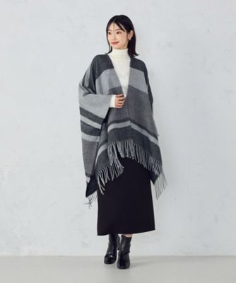 COMME des GARCONS SHIRT ボーダーストール コムデギャルソンCOMME des GARCONS ロゴプリント天竺コットン