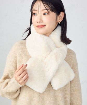 リバーシブル】フェイクファーティペット（9570MM09） | MONO