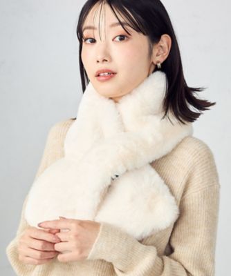 リバーシブル】フェイクファーティペット（9570MM09） | MONO