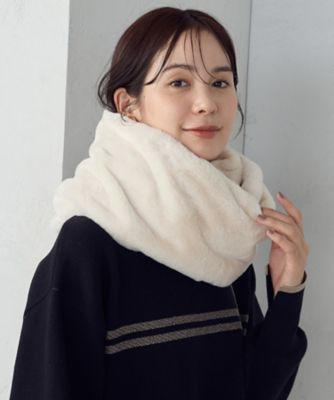 ♥︎ファースヌード♥︎ フェイクファースヌード（9570MM10） | MONO COMME CA (Women