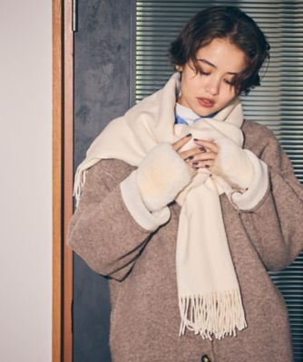 フェイクファーグローブ（9570MM11） | MONO COMME CA (Women