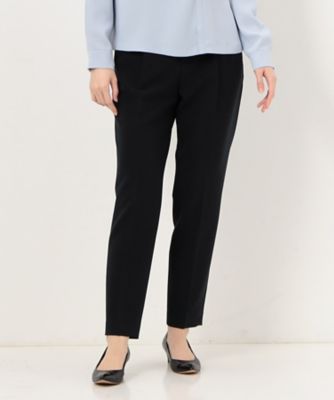 ＜COMME CA Sサイズ (Women/小さいサイズ)＞〔　Ｓサイズ　〕　ダブルジョーゼット　パンツ（９６０２ＰＣ０１）