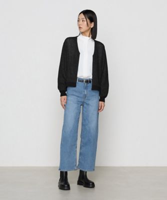 〔　Ｓサイズ　〕　マットサテン　デザインハイネックブラウス（９６０４ＨＩ０２）