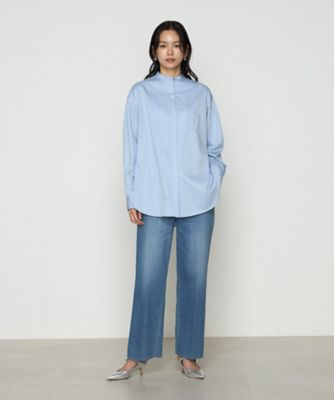 〔　Ｓサイズ　〕　コットンサテンオルタージュ　ロングシャツ（９６０４ＨＫ０５）
