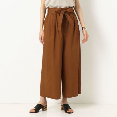 ＜COMME CA Sサイズ (Women/小さいサイズ)＞〔Ｓサイズ〕コットンタイプライター　クロプトワイドスカウチョ（９６０５ＰＹ０９）