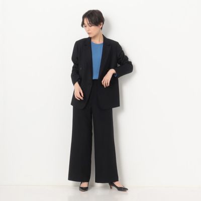 〔　Ｓサイズ　〕　【セットアップ対応】２ＷＡＹストレッチフラノ　ダブルブレストジャケット（９６１０ＪＥ０２）