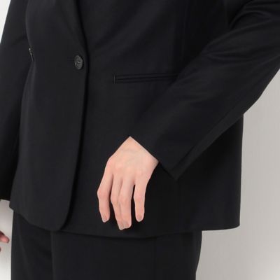 〔　Ｓサイズ　〕　【セットアップ対応】２ＷＡＹストレッチフラノ　ダブルブレストジャケット（９６１０ＪＥ０２）