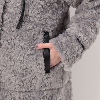 〔　Ｓサイズ　〕　フェイクファー　ロングブルゾン（９６１１ＭＥ０３）