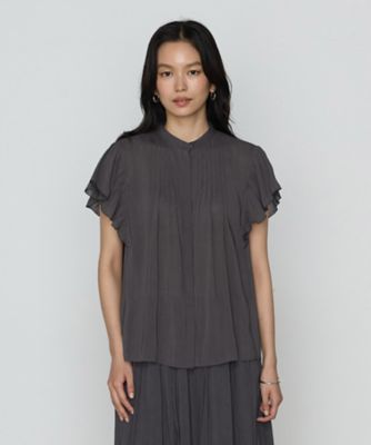 〔　Ｓサイズ　〕　【セットアップ対応】シャンブレーカッセン　ブラウス（９６１６ＨＫ１９）