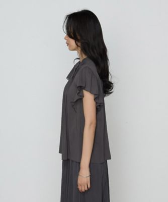 〔　Ｓサイズ　〕　【セットアップ対応】シャンブレーカッセン　ブラウス（９６１６ＨＫ１９）