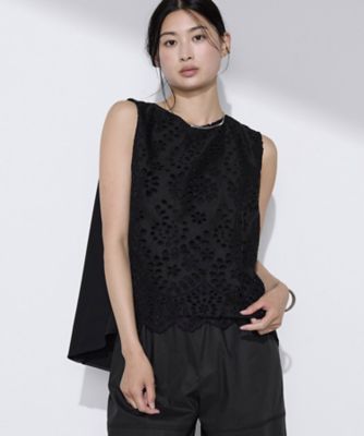 ストレッチボタニカル刺繍プルオーバー クラフトスタンダードブティック CRAFT STANDARD BOUTIQUE 【WEB限定